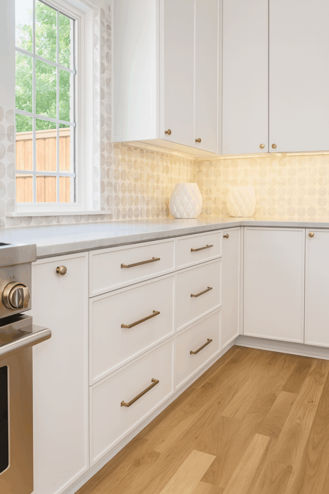 Slim shaker kitchen cabinets