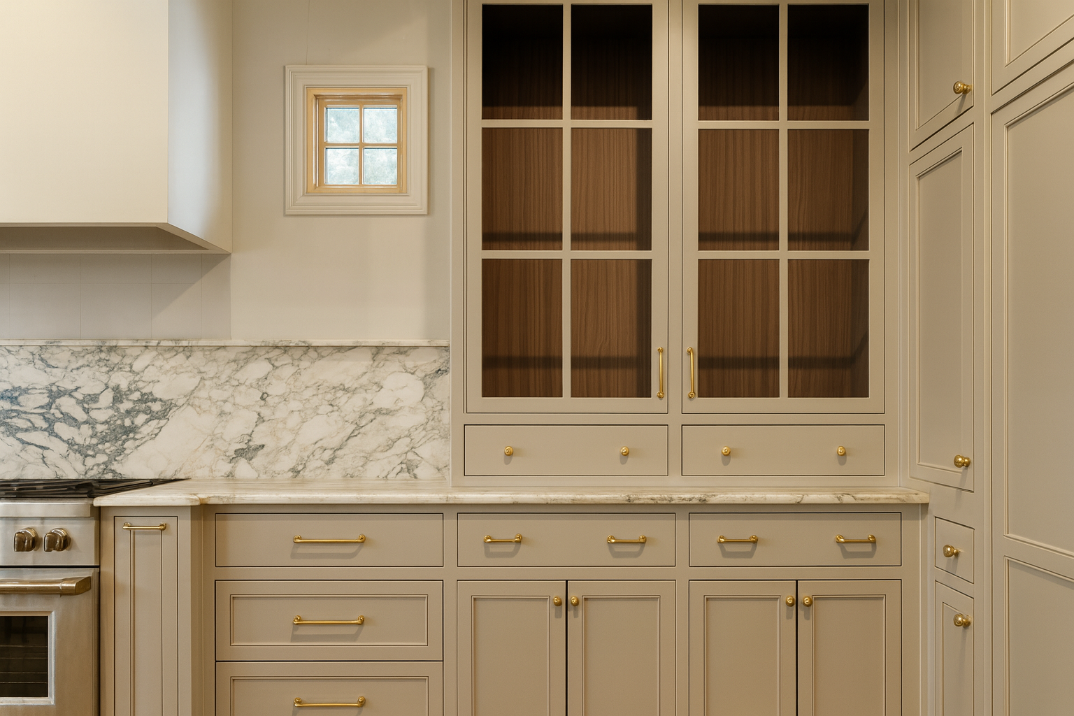 Custom kitchen cabinets